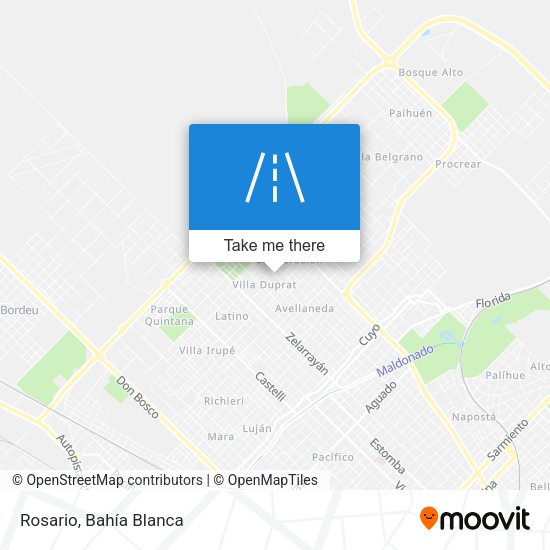 Mapa de Rosario
