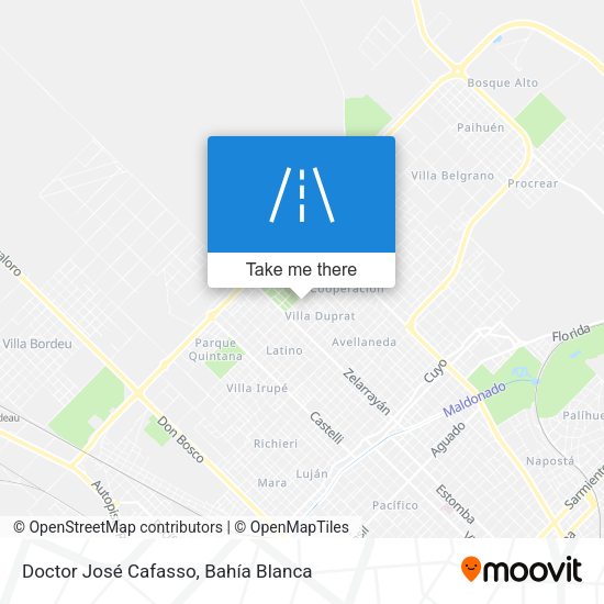 Doctor José Cafasso map