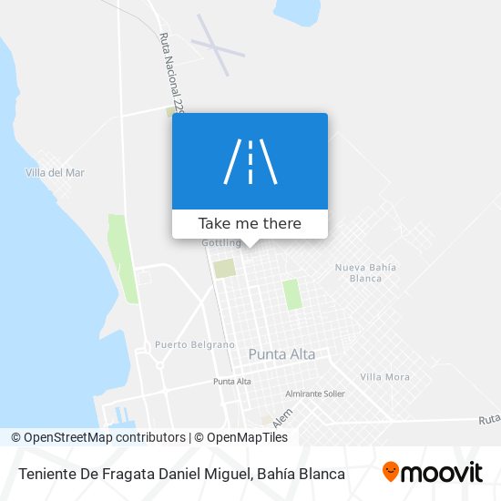 Mapa de Teniente De Fragata Daniel Miguel