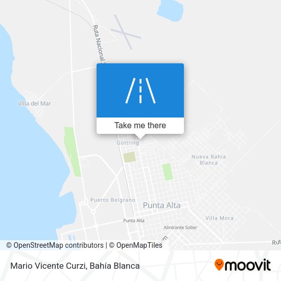 Mapa de Mario Vicente Curzi