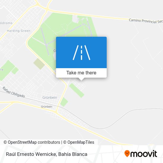 Raúl Ernesto Wernicke map