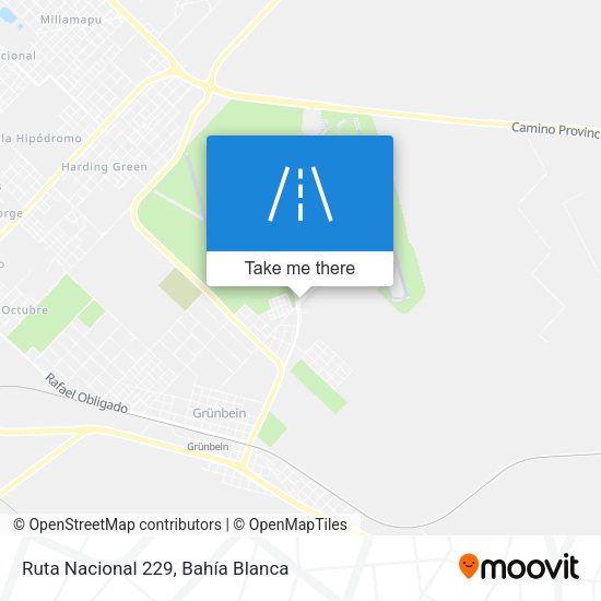 Ruta Nacional 229 map