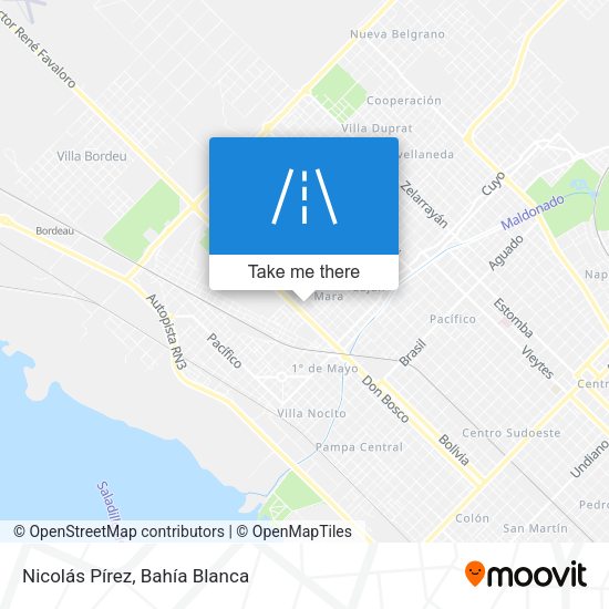 Nicolás Pírez map