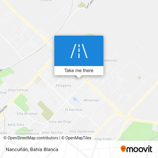 Nancuñán map
