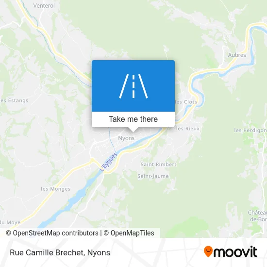 Rue Camille Brechet map