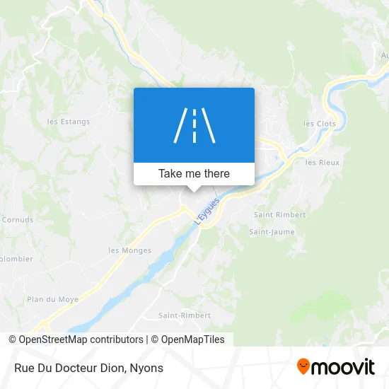 Rue Du Docteur Dion map