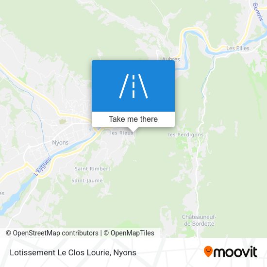 Lotissement Le Clos Lourie map