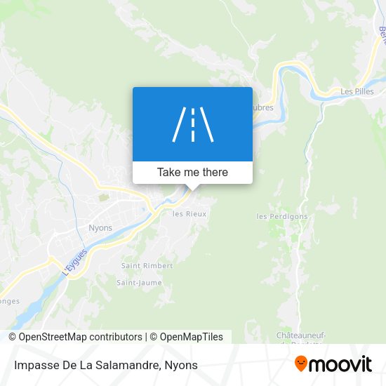 Impasse De La Salamandre map