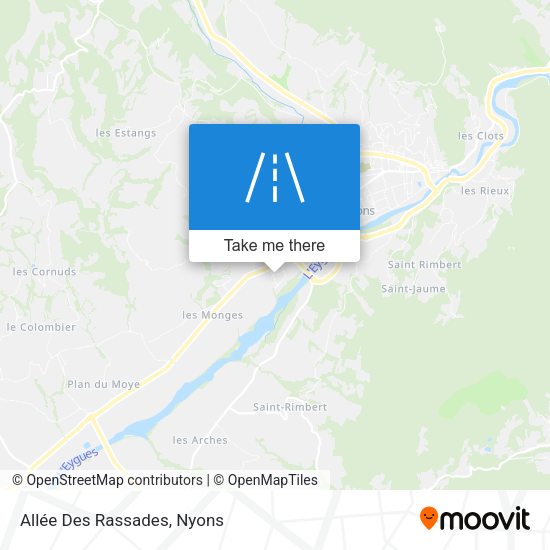 Allée Des Rassades map