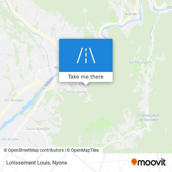 Mapa Lotissement Louis