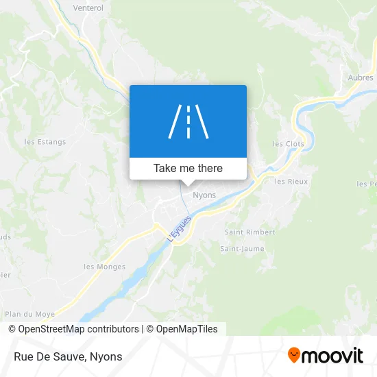 Rue De Sauve map