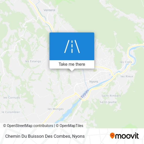 Chemin Du Buisson Des Combes map