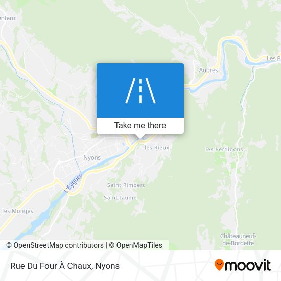 Rue Du Four À Chaux map