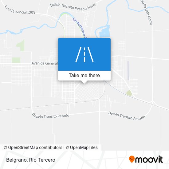 Mapa de Belgrano