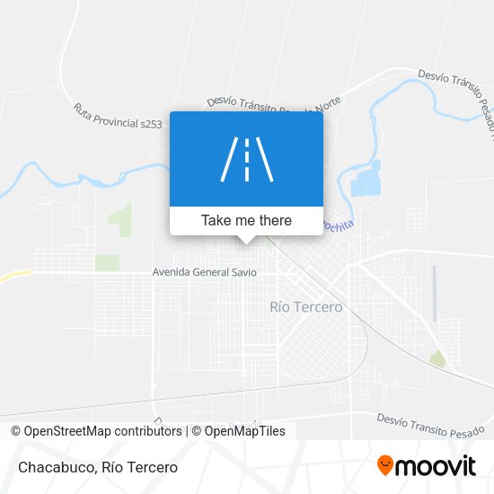 Chacabuco map