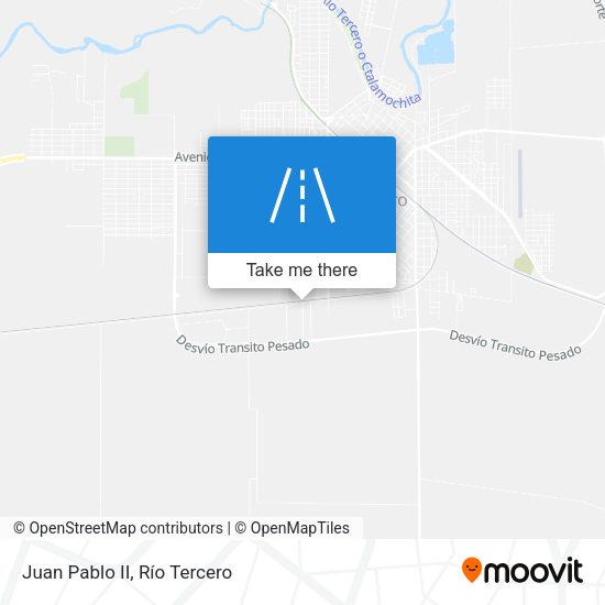 Mapa de Juan Pablo II