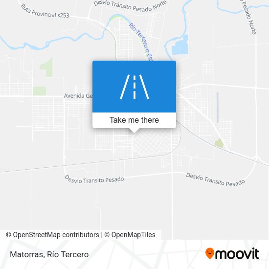 Matorras map