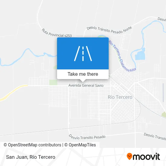San Juan map