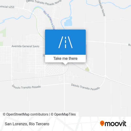 San Lorenzo map
