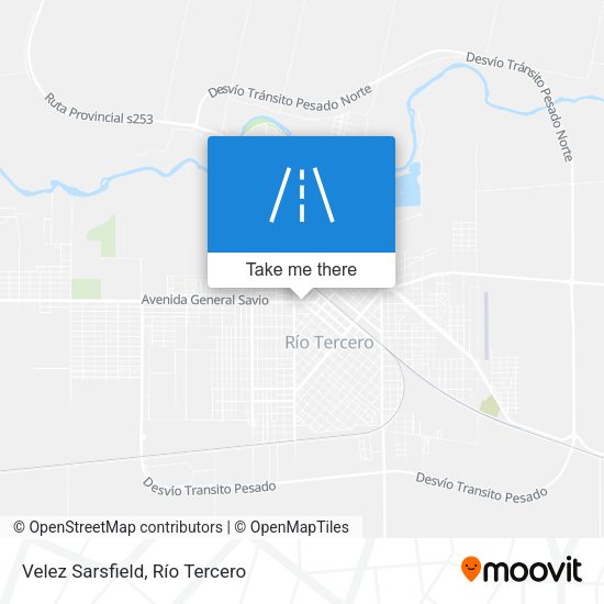 Mapa de Velez Sarsfield