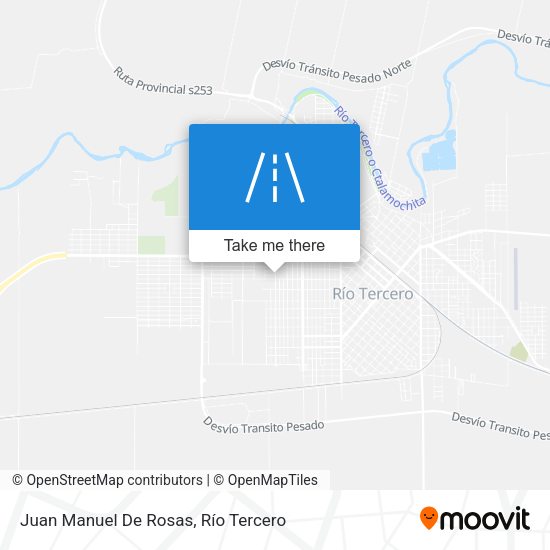 Juan Manuel De Rosas map