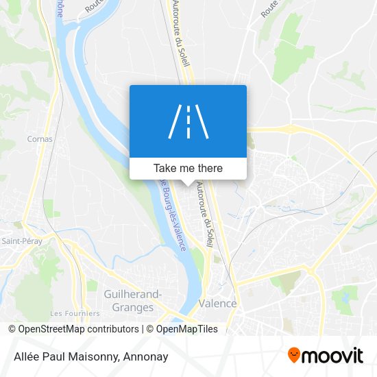 Allée Paul Maisonny map