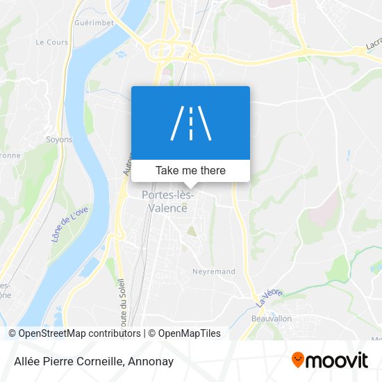 Allée Pierre Corneille map