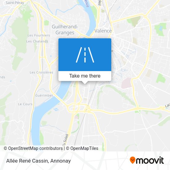 Allée René Cassin map