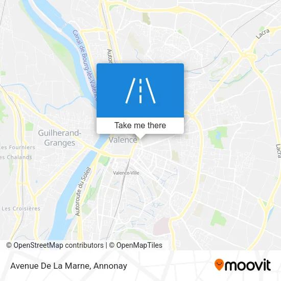 Avenue De La Marne map