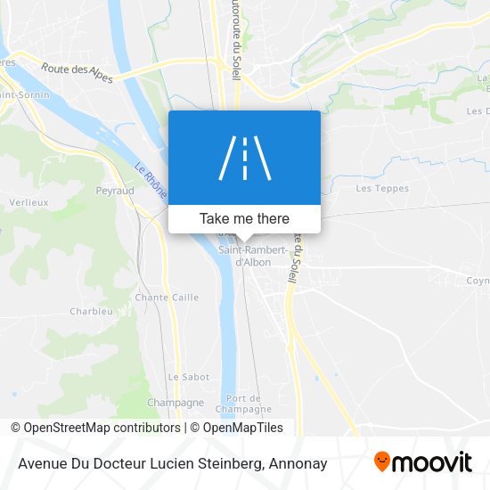 Avenue Du Docteur Lucien Steinberg map