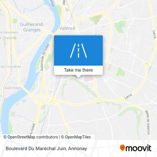 Boulevard Du Maréchal Juin map