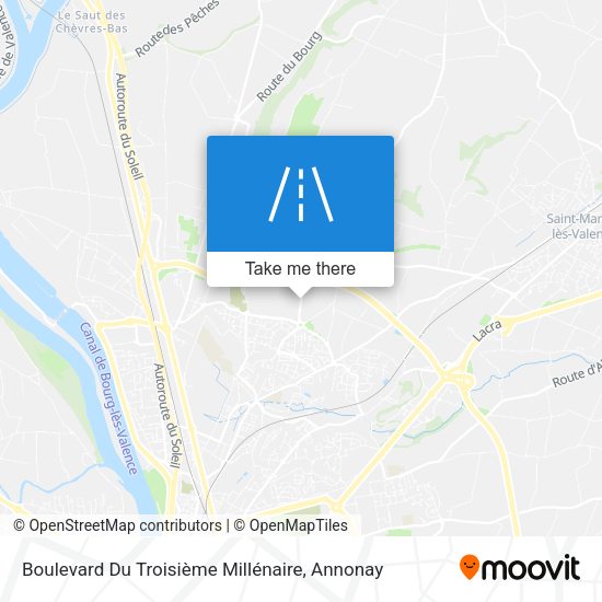 Boulevard Du Troisième Millénaire map