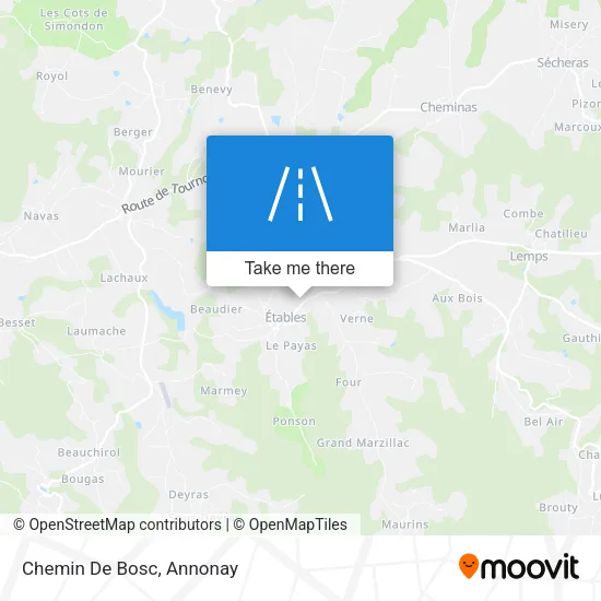 Chemin De Bosc map