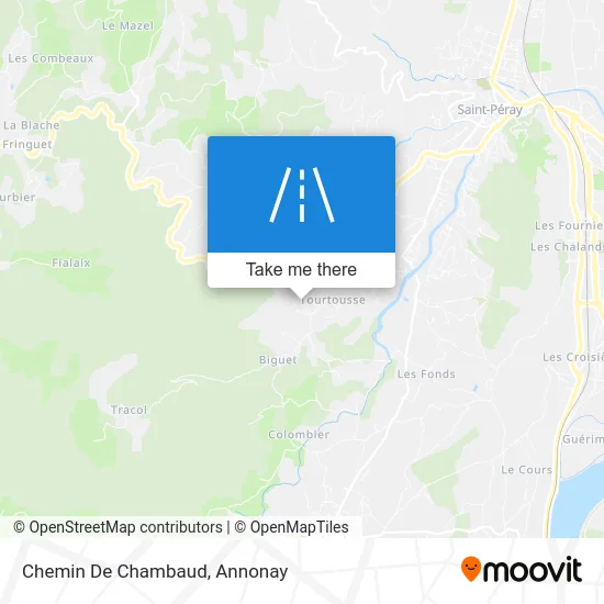 Chemin De Chambaud map