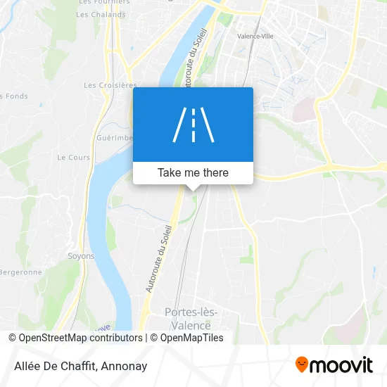 Allée De Chaffit map