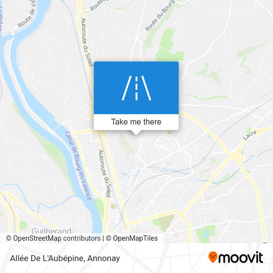 Allée De L'Aubépine map