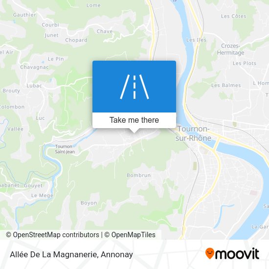 Allée De La Magnanerie map