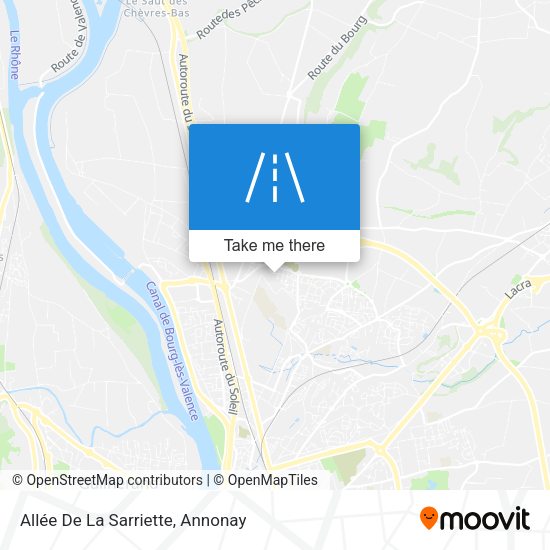 Allée De La Sarriette map