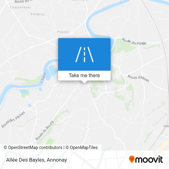 Allée Des Bayles map
