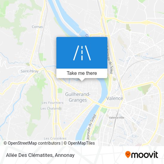 Allée Des Clématites map