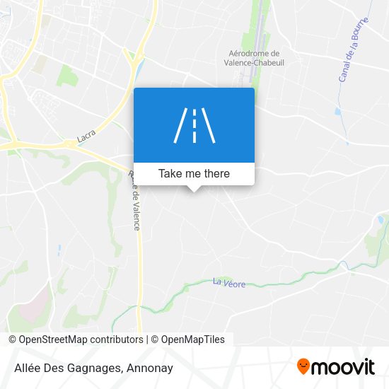 Allée Des Gagnages map