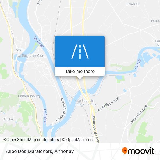 Allée Des Maraîchers map