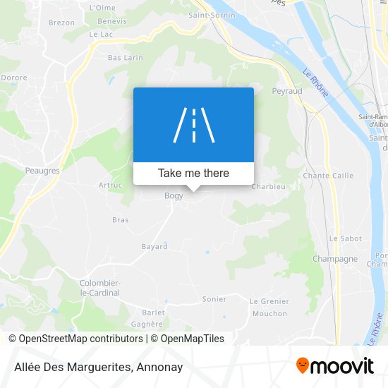 Allée Des Marguerites map