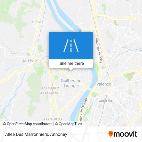 Allée Des Marronniers map