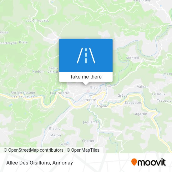 Allée Des Oisillons map