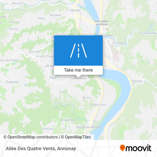 Allée Des Quatre Vents map