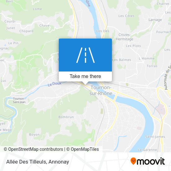 Allée Des Tilleuls map