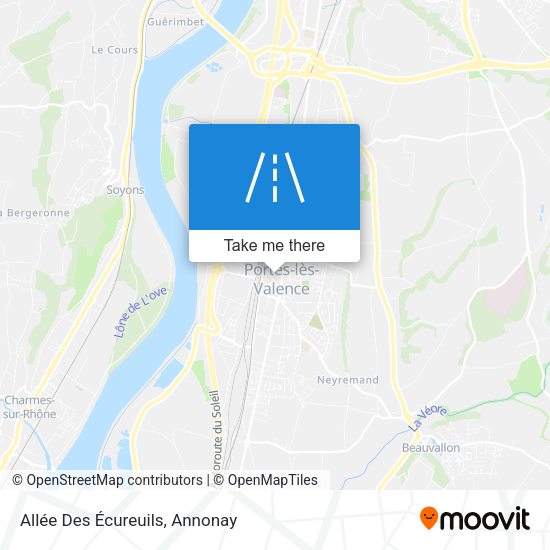 Allée Des Écureuils map