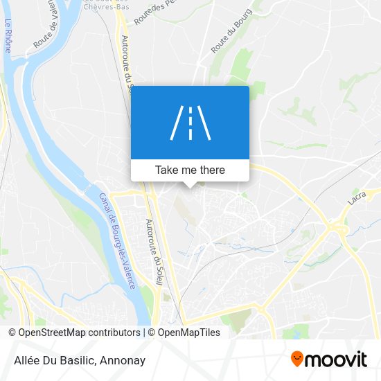 Allée Du Basilic map