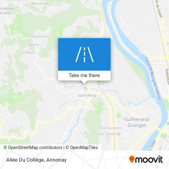 Allée Du Collège map